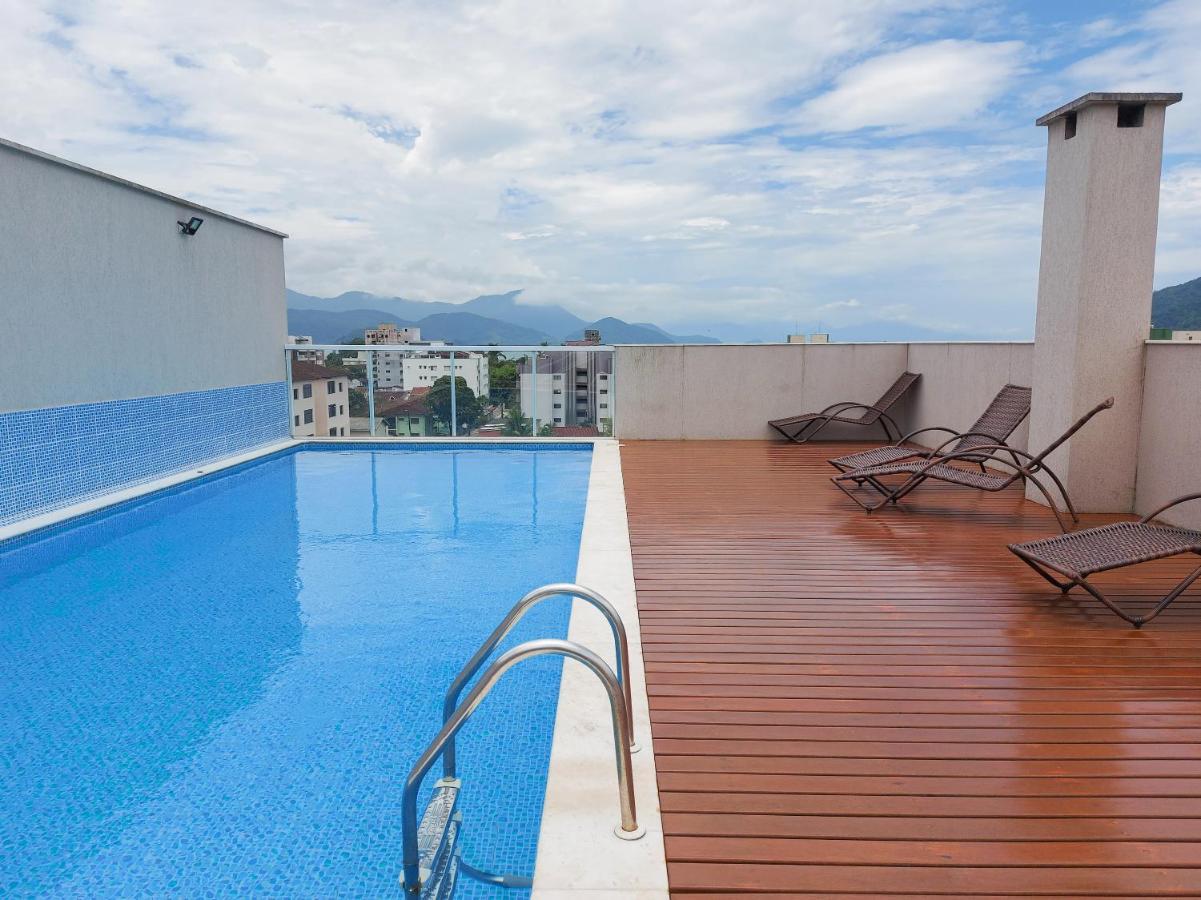 Studio Itagua - Piscina, Wi-Fi, Ar Condicionado Apartman Ubatuba Kültér fotó