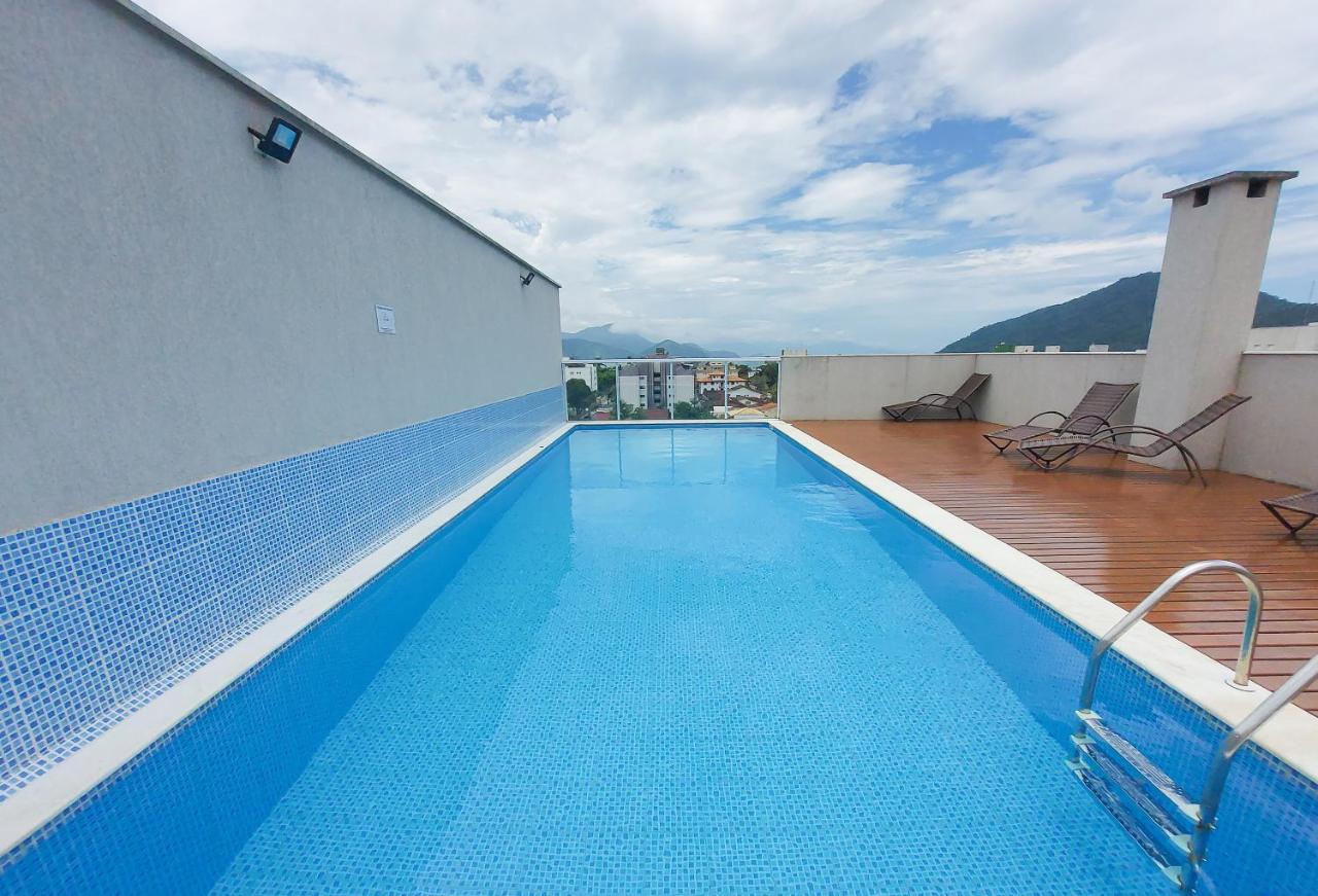 Studio Itagua - Piscina, Wi-Fi, Ar Condicionado Apartman Ubatuba Kültér fotó